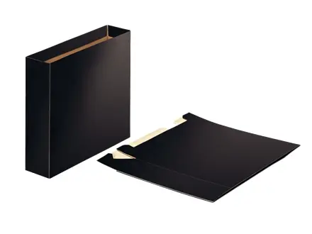 Esselte Cajetin de Carton para Archivadores - Tamao Folio - Lomo 75mm - Capacidad 500 Hojas - Color