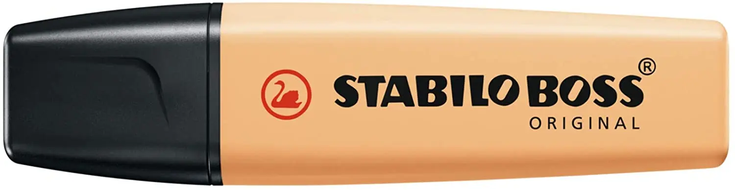 Stabilo Boss 70 Pastel Marcador Fluorescente - Trazo entre 2 y 5mm - Recargable - Tinta con Base de 