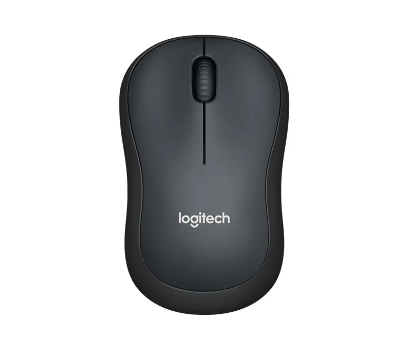 Logitech M220 Silent Raton Inalambrico 1000dpi - Silencioso - 3 Botones - Uso Ambidiestro - Color Gr