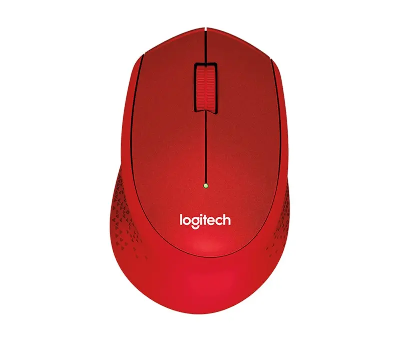 Logitech M330 Silent Plus Raton Inalambrico 1000dpi - Silencioso - 3 Botones - Uso Diestro - Color R