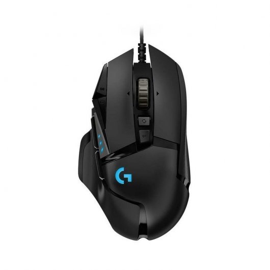 Logitech G502 Hero Raton USB 16000dpi - 10 Botones Programables - Iluminacion LED - Uso Diestro - Ca