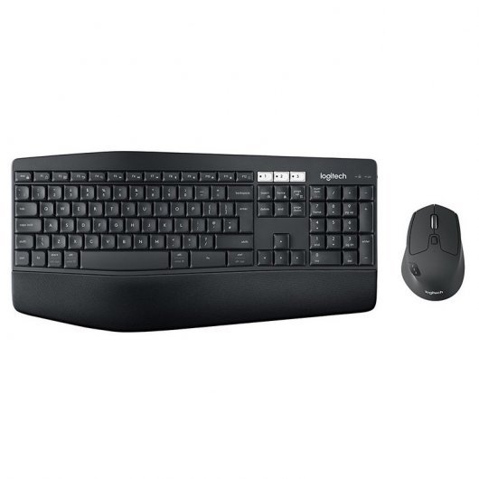 Logitech MK850 Performance Pack Inalambrico USB Teclado con Reposamu�ecas + Raton 1000dpi 7 Botones 