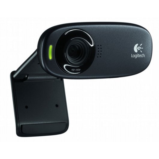 Logitech C310 Webcam HD 720p - 5Mpx - USB 2.0 - Microfono Integrado - Angulo de Vision 60� - Enfoque