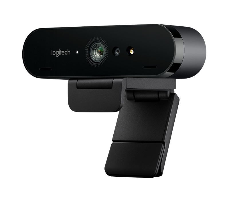 Logitech Brio Webcam 4K Ultra HD - HDR - Grabacion 4K - Zoom Digital 5X - Color Negro