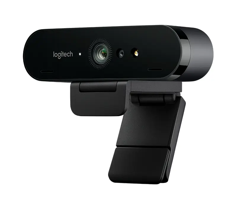 Logitech Brio Webcam 4K Ultra HD - HDR - Grabacion 4K - Zoom Digital 5X - Color Negro
