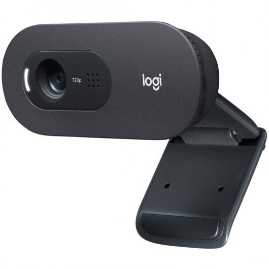 Logitech C505 Webcam HD 720p USB - Microfono de Gran Alcance - Campo Visual Diagonal de 60� - Enfoqu