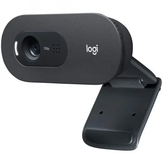 Logitech C505 Webcam HD 720p USB - Microfono de Gran Alcance - Campo Visual Diagonal de 60� - Enfoqu