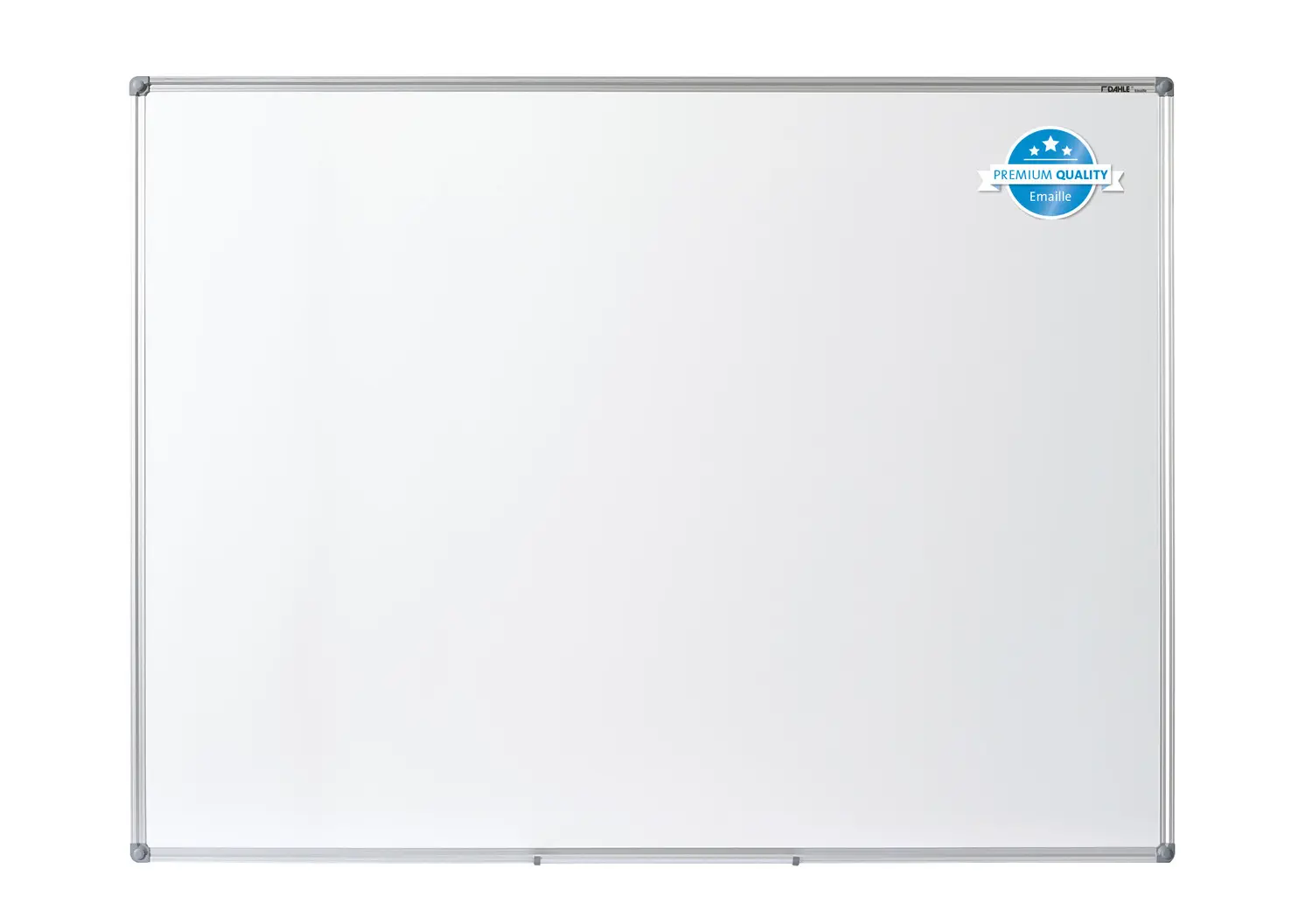 Dahle Professional Board Pizarra Blanca Esmaltada Magnetica 900x600mm - Marco de Aluminio - Bandeja 