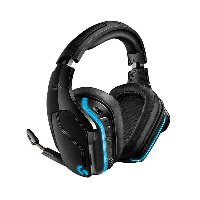 Logitech G935 Auriculares Gaming Inalambricos DTS 7.1 LightSync con Microfono - Iluminacion RGB - Au