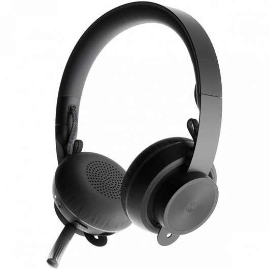 Logitech Zone Wireless MS Teams Auriculares Bluetooth con Microfono - Autonomia hasta 16h - Diadema 