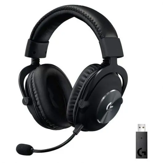 Logitech G Pro X Auriculares Gaming Inalambricos DTS 7.1 con Microfono - Tecnologia Lightspeed - Mic