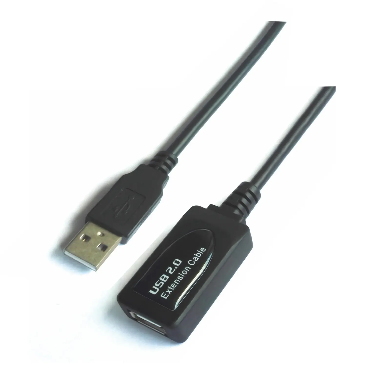 Aisens Cable Extension USB 2.0 Prolongador con Amplicador - Tipo A Macho a Tipo A Hembra - 10m - Col