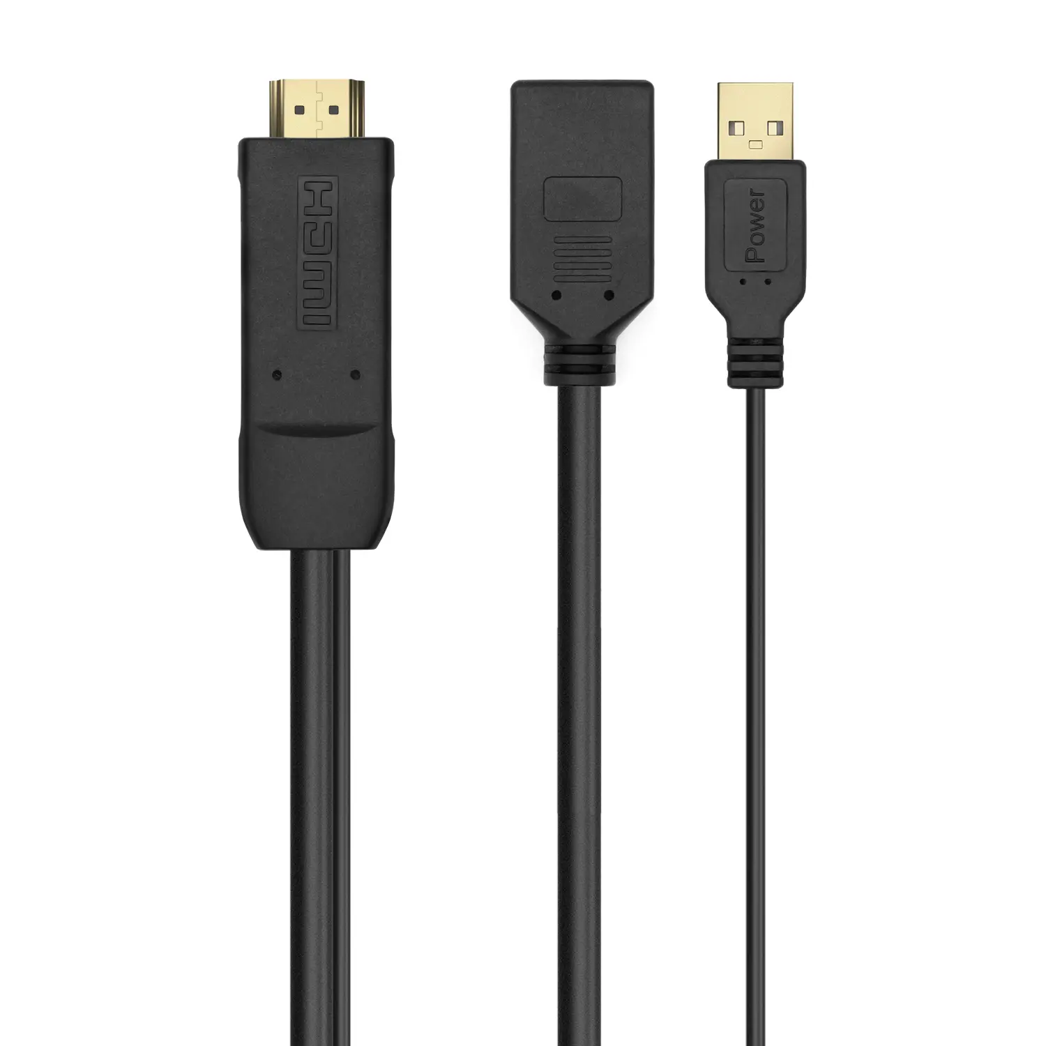 Aisens Conversor Activo HDMI 2.0 + USB ALIM. a DisplayPort V1.2 - HDMI/M-USB/M-DP/H - 10CM - Color N