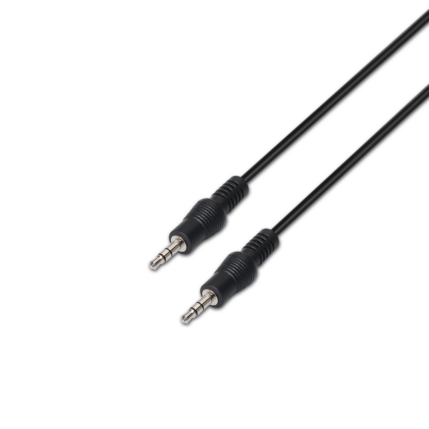 Aisens Cable Audio Estereo - JACK 3.5/M-JACK 3.5/M - 3.0m - Color Negro