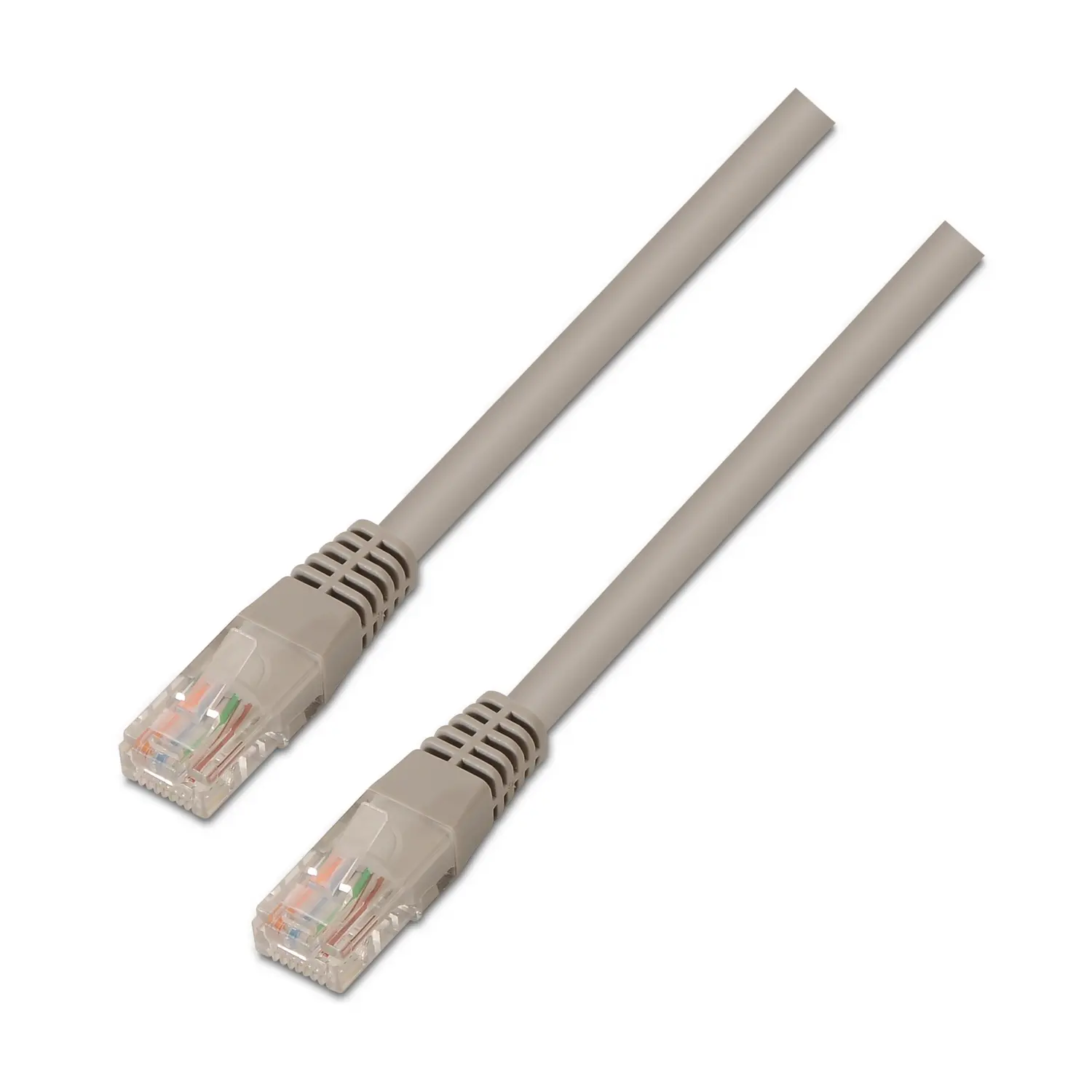 Aisens Cable de Red Latiguillo RJ45 LSZH Cat.6 UTP AWG24 - 1.0m - Libre de Halogenos - 10/100/1000 M