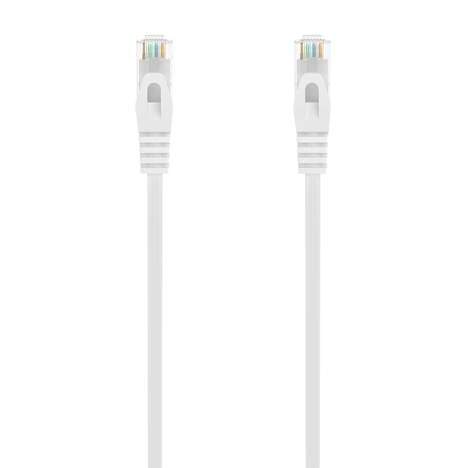 Aisens Cable de Red Latiguillo RJ45 LSZH CAT.6A 500 MHZ UTP AWG24 - 0.5M - Color Blanco