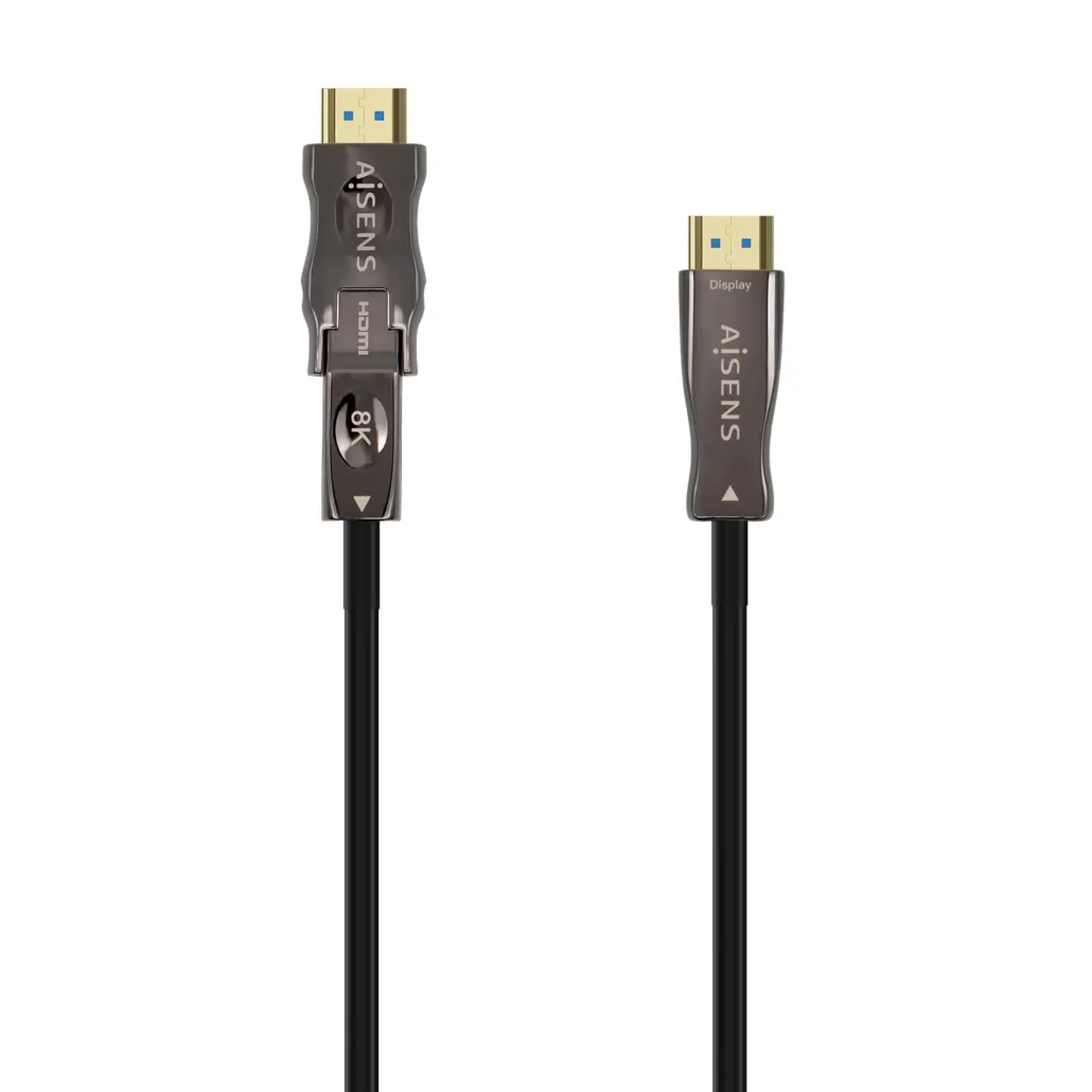 Aisens Cable Hdmi V2.1 AOC Desmontable Ultra Alta Velocidad / Hec 8K@60Hz 4K@120Hz 4:4:4 48Gbps - A/