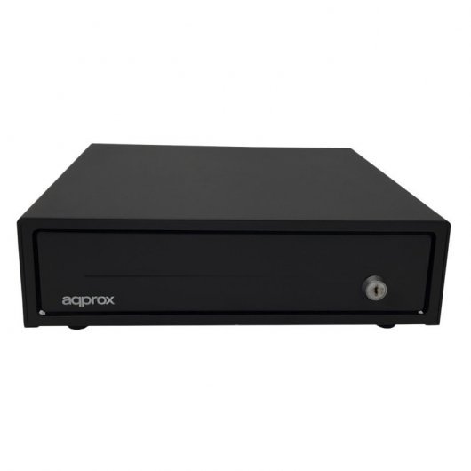 Approx Cajon Portamonedas Electrico - 8 Compartimentos - Apertura Manual y Automatica - Conexion RJ1