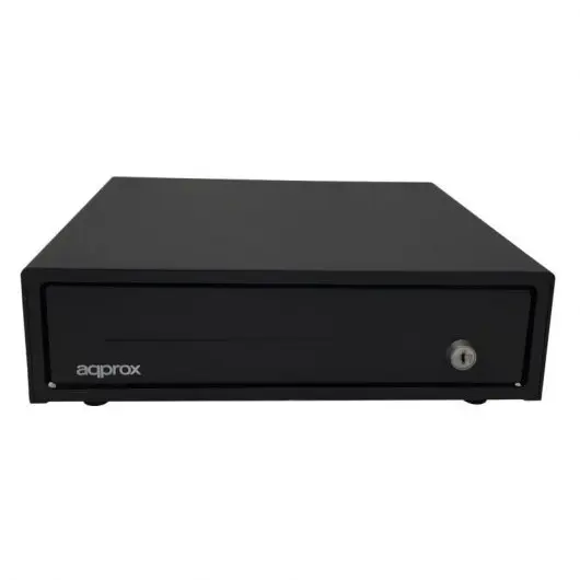 Approx Cajon Portamonedas Electrico - 8 Compartimentos - Apertura Manual y Automatica - Conexion RJ1