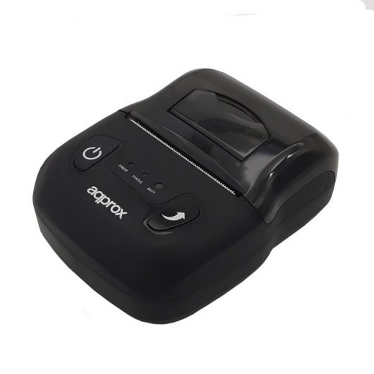 Approx Impresora Termica de Recibos Portatil - Bluetooth, RS-232, USB - Resolucion 203dpi - Velocida