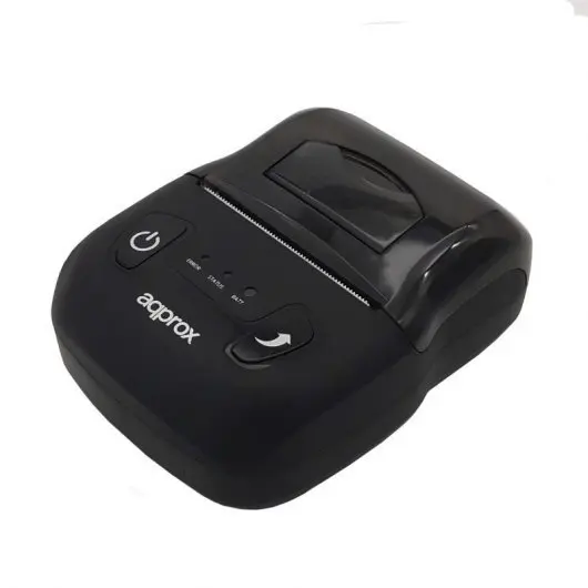 Approx Impresora Termica de Recibos Portatil - Bluetooth, RS-232, USB - Resolucion 203dpi - Velocida